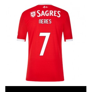 Benfica David Neres #7 Hemmatröja 2022-23 Kortärmad